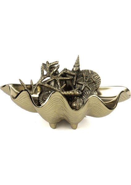 gold Marine Dekorlu Şişe Tutucu 37X26X15CM