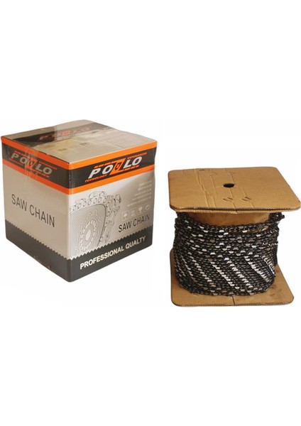 91 Testere Zinciri 1.3mm 0.50" 820 Diş Yuvarlak