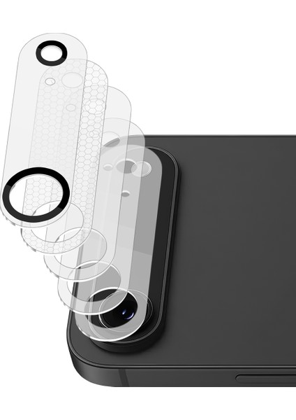 Buff iPhone 17 Air Şeffaf Kamera Lens Koruyucu fırsatları