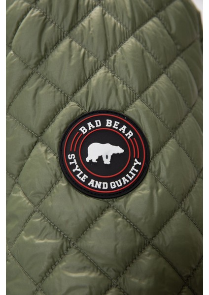 Shang Soluk Yeşi̇l Puffer Kapüşonlu Erkek Mont indirimleri