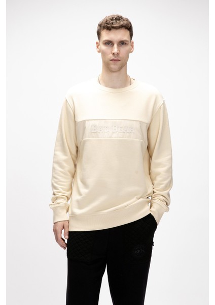 Sailor Bej Crewneck Erkek Sweatshirt fırsatları