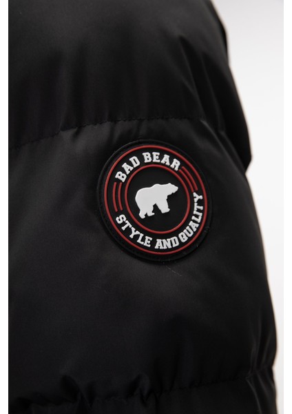 Cup Si̇yah Puffer Kapüşonlu Erkek Mont fırsatları