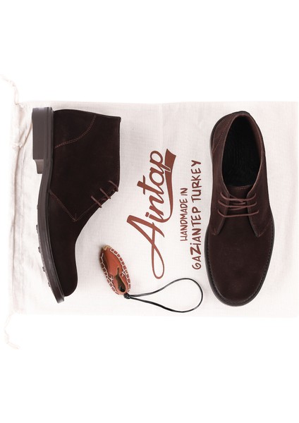 Hakiki Süet Deri Erkek Günlük Bot