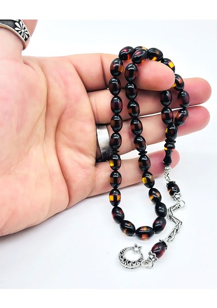 Sürmeli Fırınlı Sıkma Ateş Kehribar Tesbih fırsatları