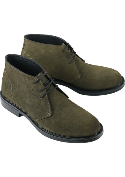 Hakiki Süet Deri Erkek Günlük Bot