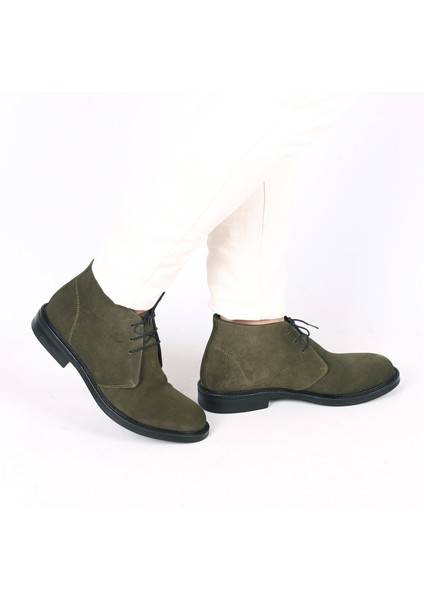 Hakiki Süet Deri Erkek Günlük Bot indirimleri