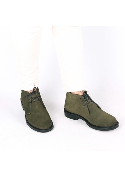 Hakiki Süet Deri Erkek Günlük Bot