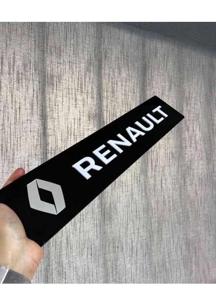 Renault Kapama Dekor Pleksi Plakalık