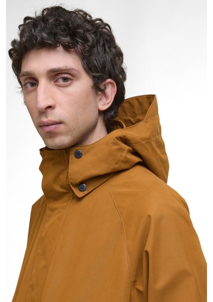 Re-Engineered Hooded Wading Spey Showerproof Ceket SN52 Bronze Brown indirimleri
