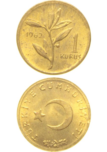 1 Kuruş - 1962 - Çil (Tcm2)