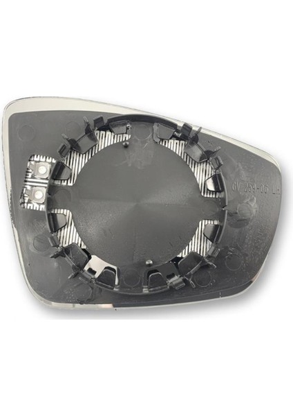 Volkswagen Polo 2010-2014 Arası Modeller Sol Dış Dikiz Ayna Camı Isıtmalı 6R0857521F fiyatları