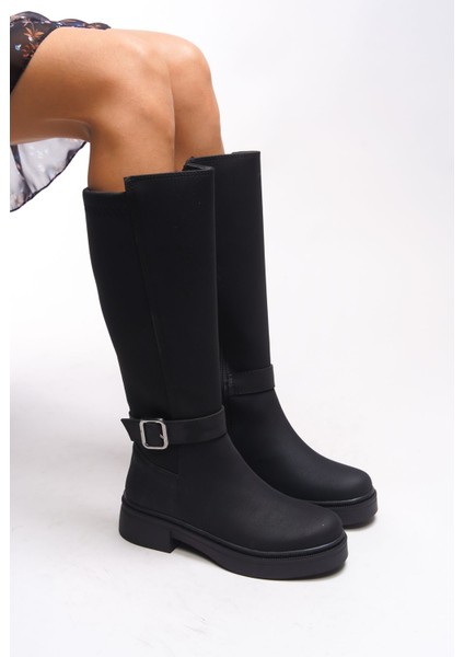 Ienweth Kadın Çizme – Kaliteli Malzeme, Düşük Topuklu, Günlük ve Şık Kombinler İçin Rahat Tasarım