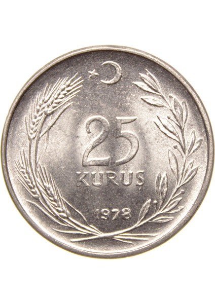 25 Kuruş - 1978 - Çil (TCM11) modelleri