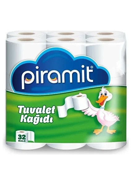 Piramit Avantaj Paket 2 Katlı 32'li Tuvalet Kağıdı