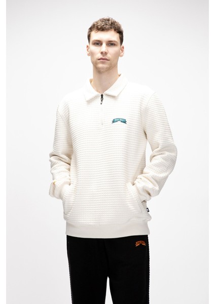 Diez Marshmallow Yarım Fermuarlı Erkek Sweatshirt modelleri
