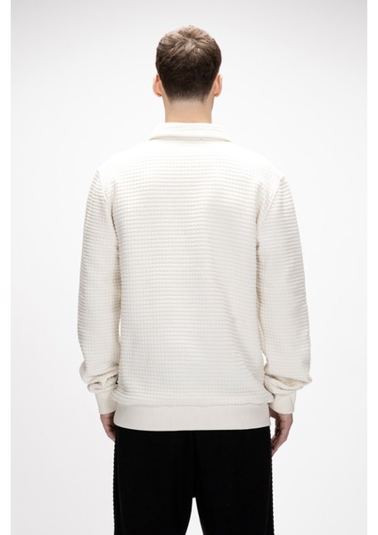 Diez Marshmallow Yarım Fermuarlı Erkek Sweatshirt fırsatları