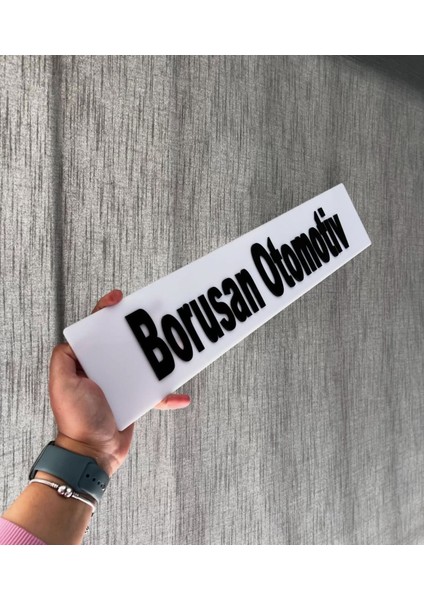 Borusan Otomotiv Kapama Dekor Pleksi Plakalık fiyatları