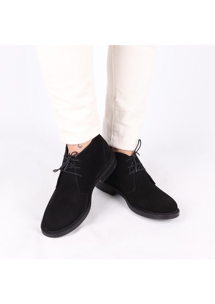 Hakiki Süet Deri Erkek Günlük Bot
