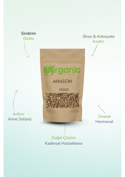 Anason Tohumu Çayı 100GR. Elenmiş ve Doğal fiyatları
