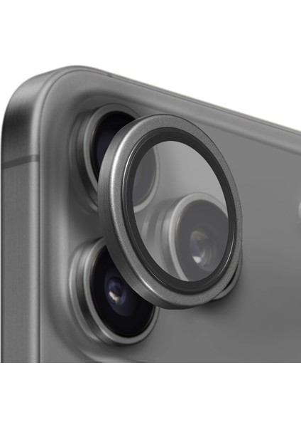 Buff iPhone 17 Pro Metal Kamera Lens Koruyucu Gray fiyatları