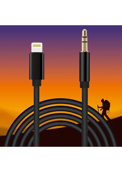 Araba Için iPhone Aux Kablosu, 3.5mm Ses Kablo, iPhone 12/11/xs/xr/x/8/7/6/5 Uyumlu, Ev Stereo/kulaklık, Tüm Ios Destekler (1 Paket - 3.3ft), Şık Tasarım, Güçlendirilmiş Bağlant