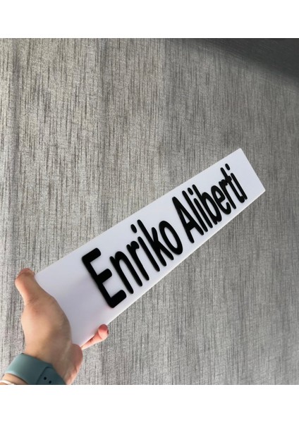 Enriko Aliberti Kapama Dekor Pleksi Plakalık modelleri