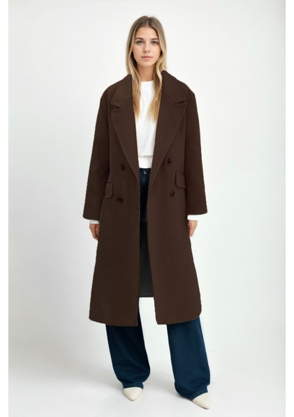 Düşük Omuzlu Uzun Kaban