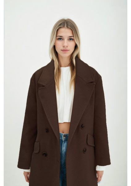 Düşük Omuzlu Uzun Kaban fiyatları