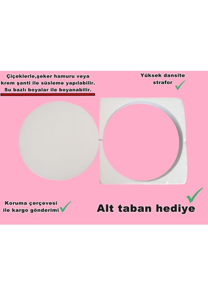Strafor Maket Pasta 20X10 cm (Taban Altlık Hediye ) indirimleri