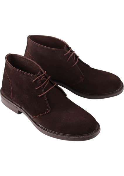 Hakiki Süet Deri Erkek Günlük Bot