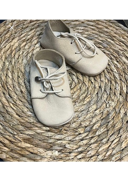 Ilkadım Öncesi ve Sonrası Yeni Doğan Hakiki Deri Ayakkab