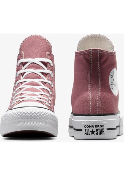 Chuck Taylor All Star Lift Unisex Pembe Platform SNEAKER.665 modelleri