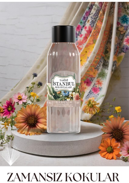 Gençlik Kolonyası - Dinamik ve Canlı 200 ml - Özel Tarihi Istanbul Koleksiyonu -