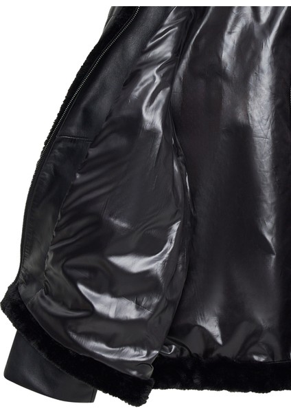 Dakota Kadın Siyah Teddy Mont 24WGP5283FF