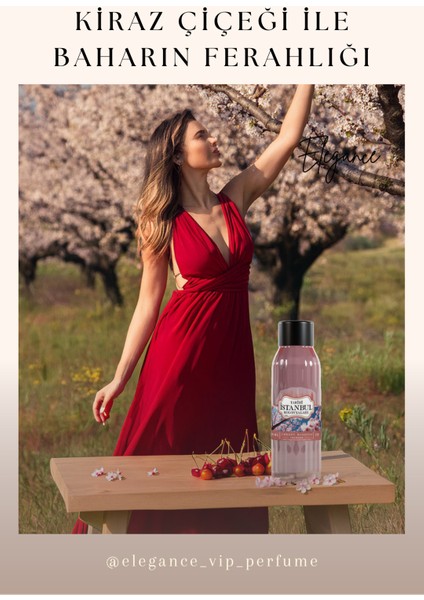 Kiraz Çiçeği Kolonyası - Baharın Freahlığı 200 ml - Özel Tarihi Istanbul Koleksiyonu - fiyatları