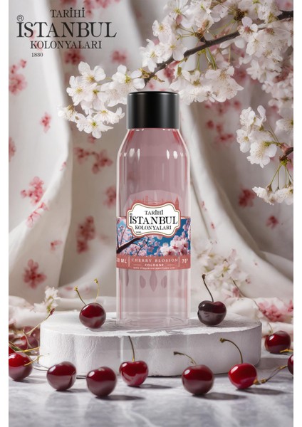 Kiraz Çiçeği Kolonyası - Baharın Freahlığı 200 ml - Özel Tarihi Istanbul Koleksiyonu -