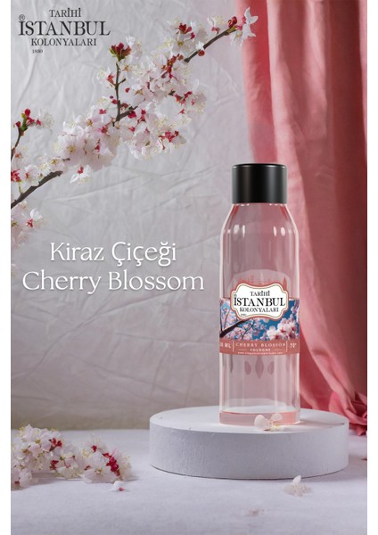 Kiraz Çiçeği Kolonyası - Baharın Freahlığı 200 ml - Özel Tarihi Istanbul Koleksiyonu -