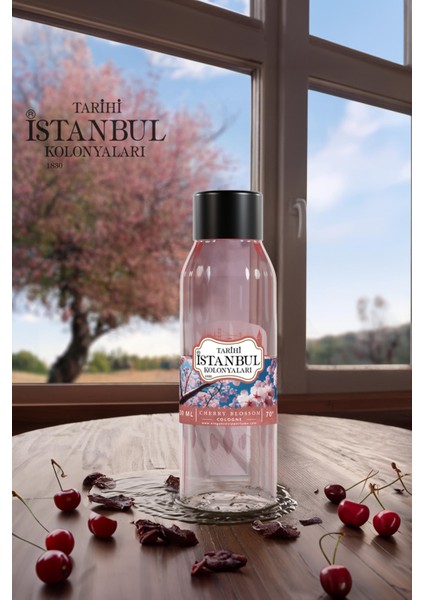 Kiraz Çiçeği Kolonyası - Baharın Freahlığı 200 ml - Özel Tarihi Istanbul Koleksiyonu -