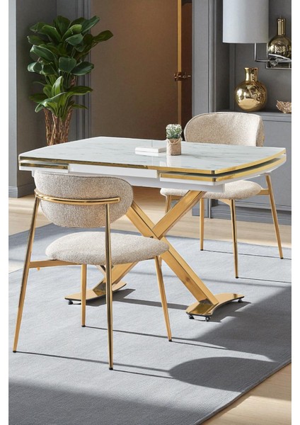 Vision Açılır Büyüyen Yemek Masası – 70CM x 130CM → 160 cm