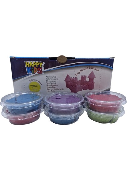 Kinetik Kum Renkli 50GR 30ADET