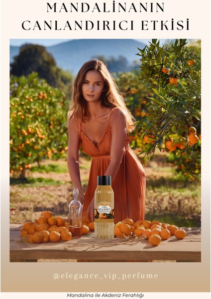 Mandalina Bahçesi Kolonyası - Doğanın Freahlığı 200 ml - Özel Tarihi Istanbul Koleksiyonu - fiyatları