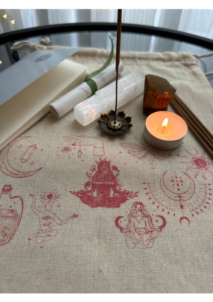 Başarı & Odak Ritüel Seti | Kaplan Gözü & Selenit Taşı, Everest Tütsü, Meditasyon Koleksiyon Çantası fiyatları