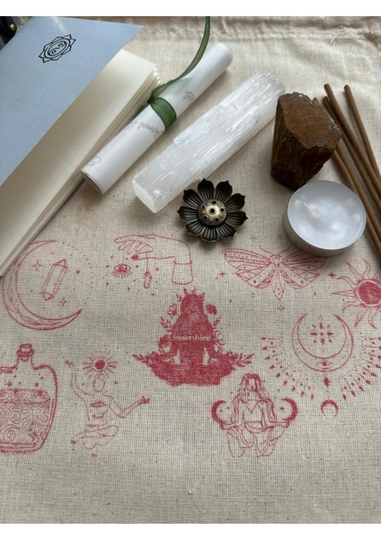 Başarı & Odak Ritüel Seti | Kaplan Gözü & Selenit Taşı, Everest Tütsü, Meditasyon Koleksiyon Çantası fırsatları