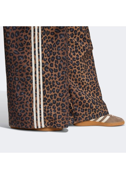 Leopard Firebird Oversized Kadın Kahverengi Pantolon.- fırsatları