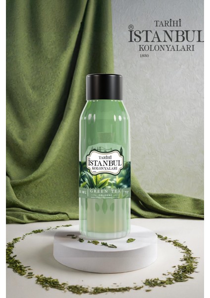 Yeşil Çay Kolonyası - Doğanın Tazeliği 200 ml - Özel Tarihi Istanbul Koleksiyonu -