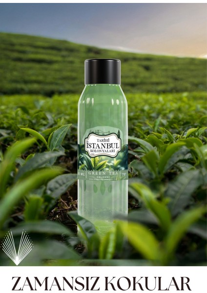 Yeşil Çay Kolonyası - Doğanın Tazeliği 200 ml - Özel Tarihi Istanbul Koleksiyonu - modelleri