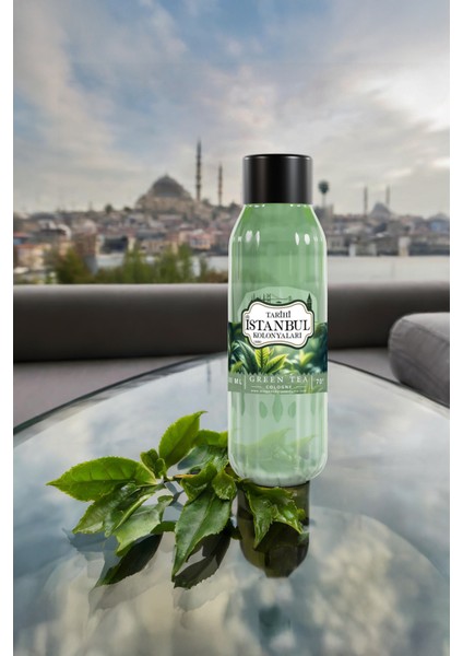 Yeşil Çay Kolonyası - Doğanın Tazeliği 200 ml - Özel Tarihi Istanbul Koleksiyonu -