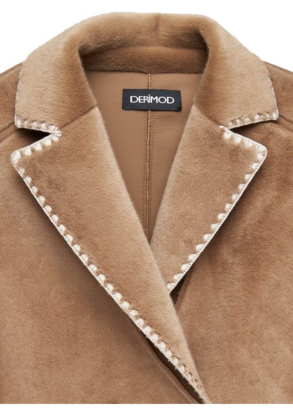 Montana Kadın Kahverengi Peluş Pardesü 24WGD5206FF