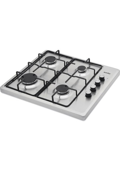 3019-NG 4G Bizote Set Üstü Inox Ocak(FFD)