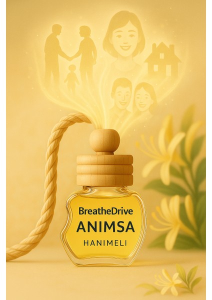 Anımsa – Hanımeli - Hipoalerjenik Duygu Odaklı Oto Kokusu - Astim ve Allerji Dostu
